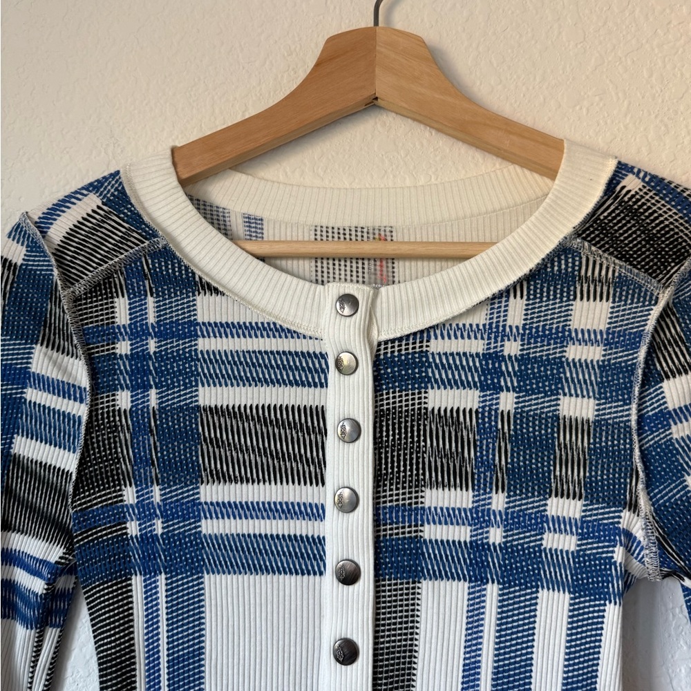 FP Movement Plaid Rally Printed Layer Top - Picture 3 of 12